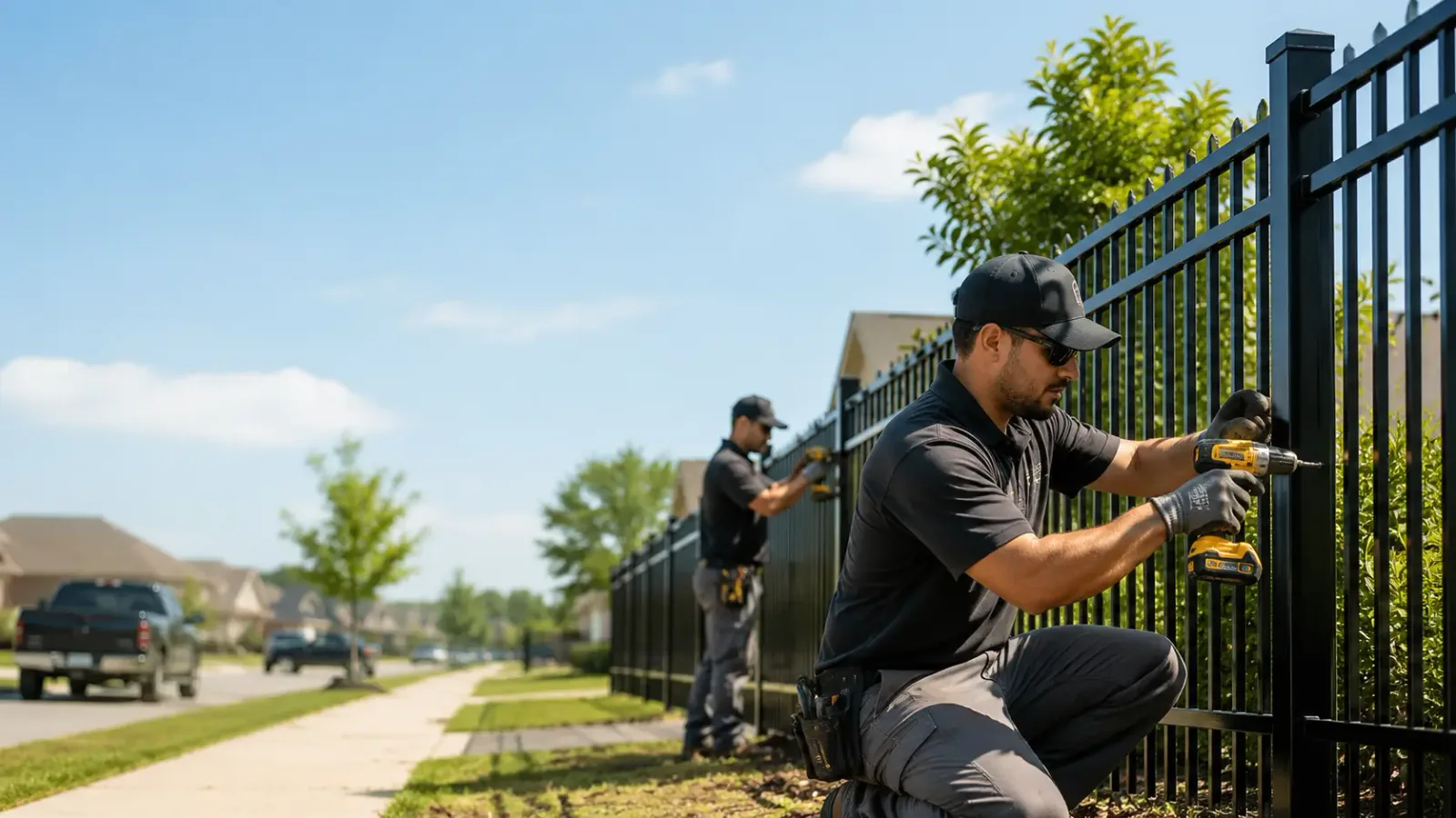 Metal Fence Installation in Pilot Point, TX